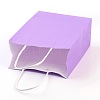 Pure Color Kraft Paper Bags AJEW-G020-C-09-4