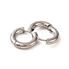 Non-Tarnish 304 Stainless Steel Hoop Earrings for Women LS-EJEW-F339-01P-02-2