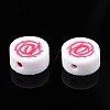 Handmade Polymer Clay Beads CLAY-N008-041F-3