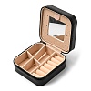 Sqaure PU Leather Jewelry Box PAAG-PW0012-07E-1