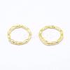 Brass Micro Pave Grade AAA Cubic Zirconia Linking Rings ZIRC-P067-16-NR-1
