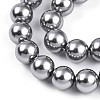 Baking Paint Pearlized Glass Pearl Bead Strands HY-N002-8mm-A01-4