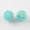 AB-Color Resin Rhinestone Beads RESI-S315-18x20-14-1