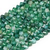 Natural Banded Agate Beads Strands G-P611-C11-01-2