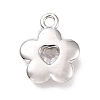 Eco-friendly Brass Micro Pave Clear Cubic Zirconia Pendants KK-D079-03P-2