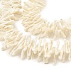 Natural Baroque Keshi Pearl Beads Strands PEAR-B004-03A-02B-3