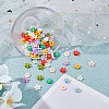 340Pcs 14 Styles Flower & Sakura Resin Cabochons FIND-FH0007-43-4