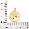 Brass Micro Pave Cubic Zirconia Pendants KK-U033-11G-01-3