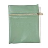 Imitation Leather Jewelry Storage Zipper Bags ABAG-G016-01D-2