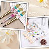 30Pcs 5 Styles Food Grade Eco-Friendly Silicone Focal Beads SIL-PA0001-20-6