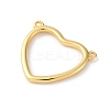 Brass Connector Charms LS-KK-V016-11G-2
