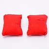 Lint Bracelet/Watch Pillow Jewelry Displays BDIS-WH0003-09C-1