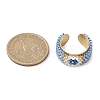 Glass Seed Beads Cuff Rings RJEW-MZ00016-03-3