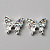 Alloy Rhinestone Cabochons MRMJ-WH0081-34S-2