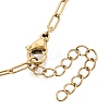2.5MM Unisex 304 Stainless Steel Paperclip Chain Necklaces STAS-Q113-14G-01-2
