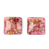 Transparent Resin Cabochons CRES-P019-05E-3