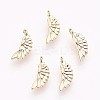 Brass Charms KK-P157-48G-NF-1
