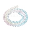 Transparent Painted Glass Beads Strands LS-DGLA-A034-T4mm-A21-5