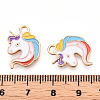 Alloy Enamel Pendants LS-ENAM-T016-07-RS-3