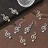 32Pcs 2 Colors Alloy Crystal Rhinestone Pendants FIND-SC0019-30-5