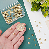 100Pcs 4 Styles Brass Spacer Beads KK-PH0006-68-3