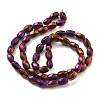 Electroplated Synthetic Non-magnetic Hematite Beads Strands G-P545-G02-02A-2