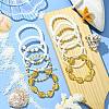 10Pcs 10 Styles Handmade Polymer Clay & Glass Seed Beaded Stretch Bracelet Sets BJEW-SW001581-10