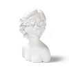 Girl Bust Resin Necklace Display Stands LS-ODIS-A012-05A-2