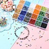 DIY Glass Bugle Beads Bracelets Jewelry Making Kits DIY-YW0010-65-6