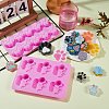 2Pcs 2 Styles Paw Shaped Fondant Molds DIY-SZ0002-69-4