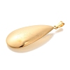PVD Vacuum Plating 304 Stainless Steel Pendants STAS-U035-33G-03-2