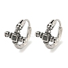 316 Surgical Stainless Steel Hoop Earrings EJEW-D096-14L-AS-1