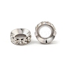 Brass Rhinestone Spacer Beads RSB094-1-2