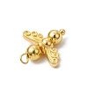 10Pcs Electroplated Synthetic Non-magnetic Hematite Beaded Angel Charms PALLOY-JF03636-02-5