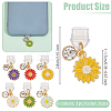 6Pcs 6 Colors PVC Mobile Dustproof Plugs PALLOY-OC00004-2