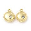 Alloy Rhinestone Pendants FIND-B016-03G-2