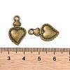 Tibetan Style Alloy Pendants X-TIBEP-Q041-103AB-NR-2