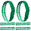 10Pcs Wide Stretch Sparkling Headband MRMJ-GF0001-45A-1