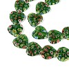 Handmade Millefiori Glass Beads Strands LAMP-T021-29E-3
