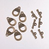 Tibetan Style Alloy Toggle Clasps LS-MAC2014-NF-3