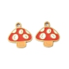 304 Stainless Steel Enamel Pendants STAS-R168-22G-02-1