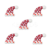 Christmas Themed Handmade Lampwork Beads XMAS-PW0001-201C-1