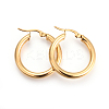 201 Stainless Steel Hoop Earrings EJEW-A052-19J-G-1