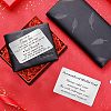 Stainless Steel Blank Thermal Transfer Cards and Paper Envelopes DIY-FG0001-74A-5