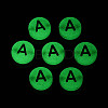 Luminous Frosted Acrylic Beads FACR-T008-02A-3