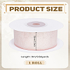 1Roll Flat Rainbow Color Organza Ribbon OCOR-LP0002-15-2
