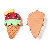 Opaque Resin Cabochons CRES-S308-015-3
