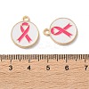 Alloy Enamel Pendants ENAM-C032-01G-3