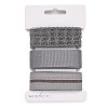 9 Yards 3 Styles Polyester Ribbon SRIB-A014-G02-4