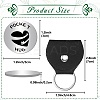 Pocket Hug Token Long Distance Relationship Keepsake Keychain Making Kit DIY-CN0002-67H-2